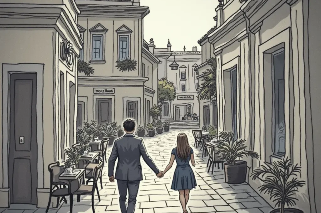 Gros plan sur des mains tenant un carnet de croquis avec des dessins inspirés de la nature dans un parc montréalais