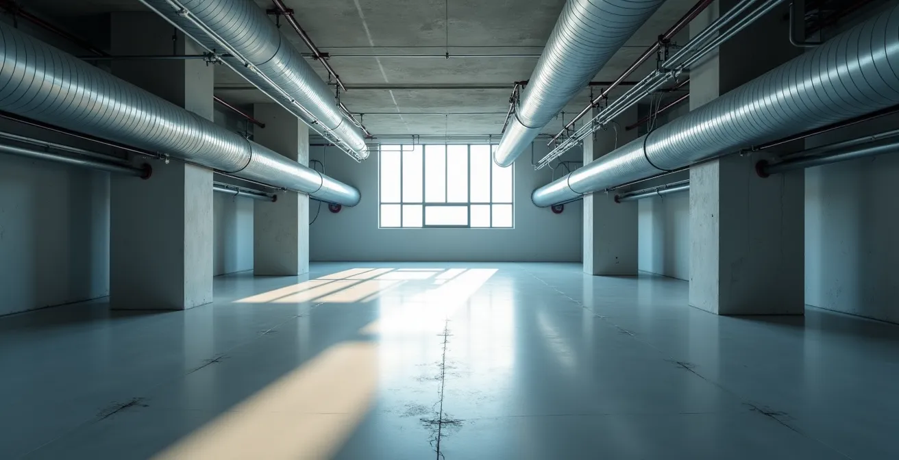 Système de ventilation avec récupérateur de chaleur installé dans une maison québécoise